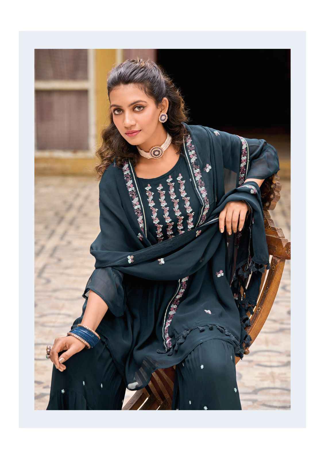 Mittoo Sajda Georgette Readymade Suit 4 Pc Catalog