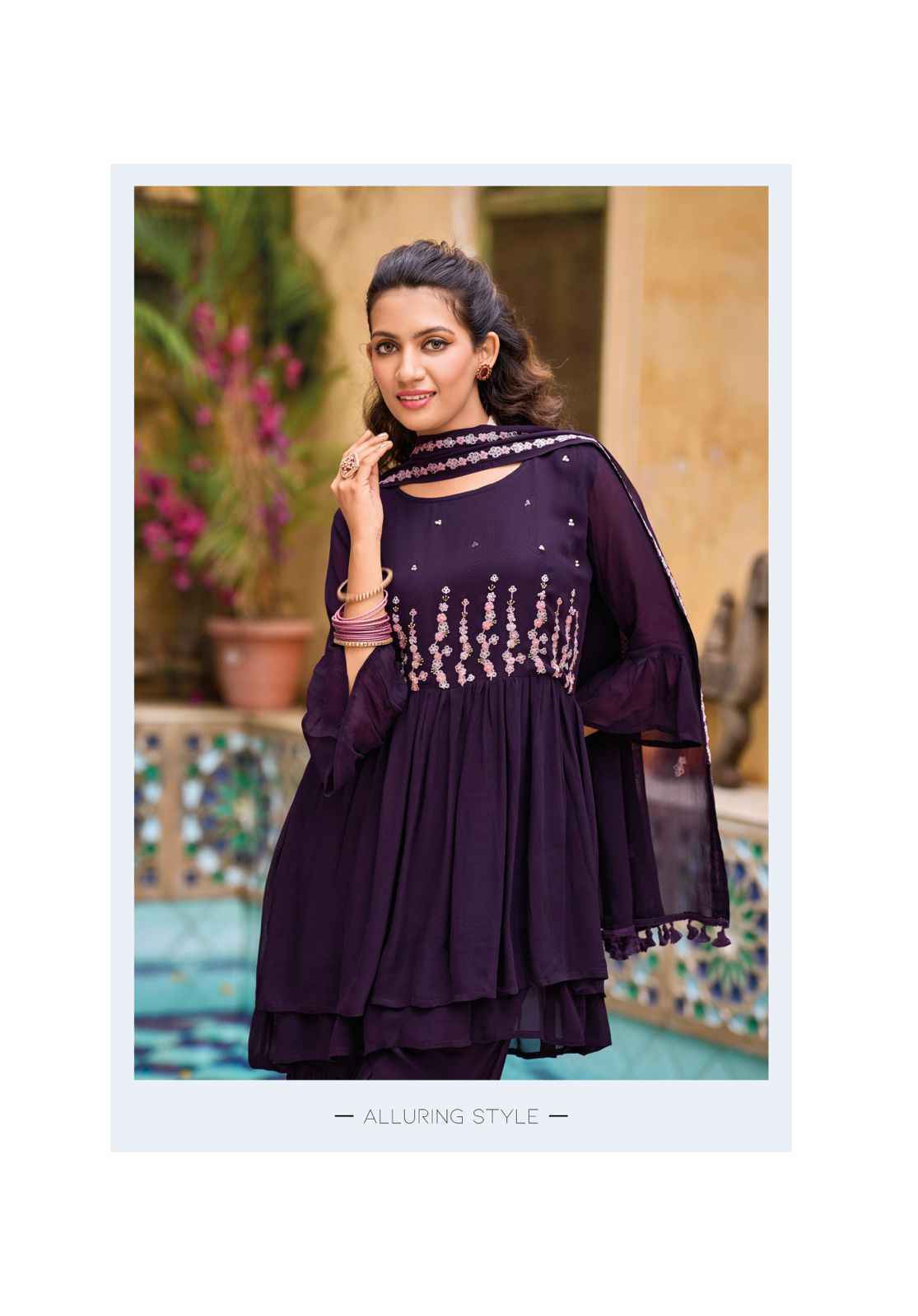 Mittoo Sajda Georgette Readymade Suit 4 Pc Catalog