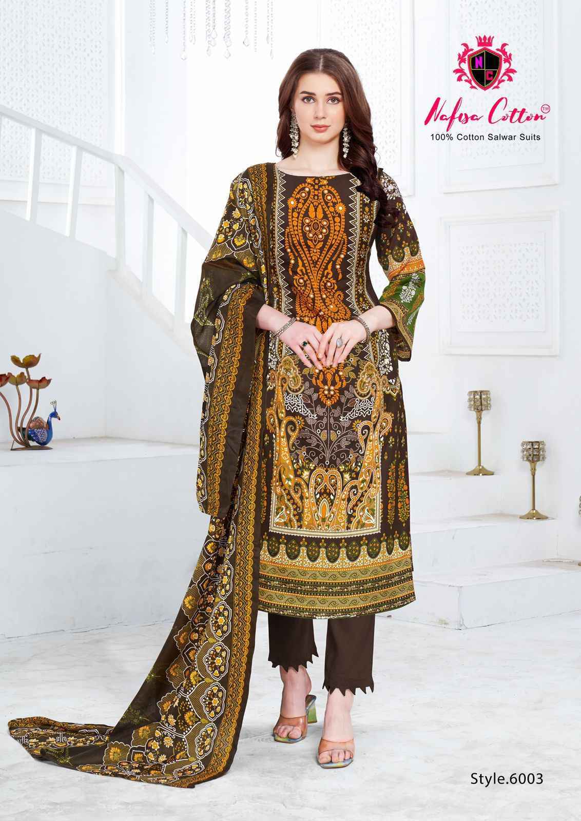 Nafisa Cotton Safina Vol 6 Cotton Dress Material Wholesale Ladies Dresses At Best Price