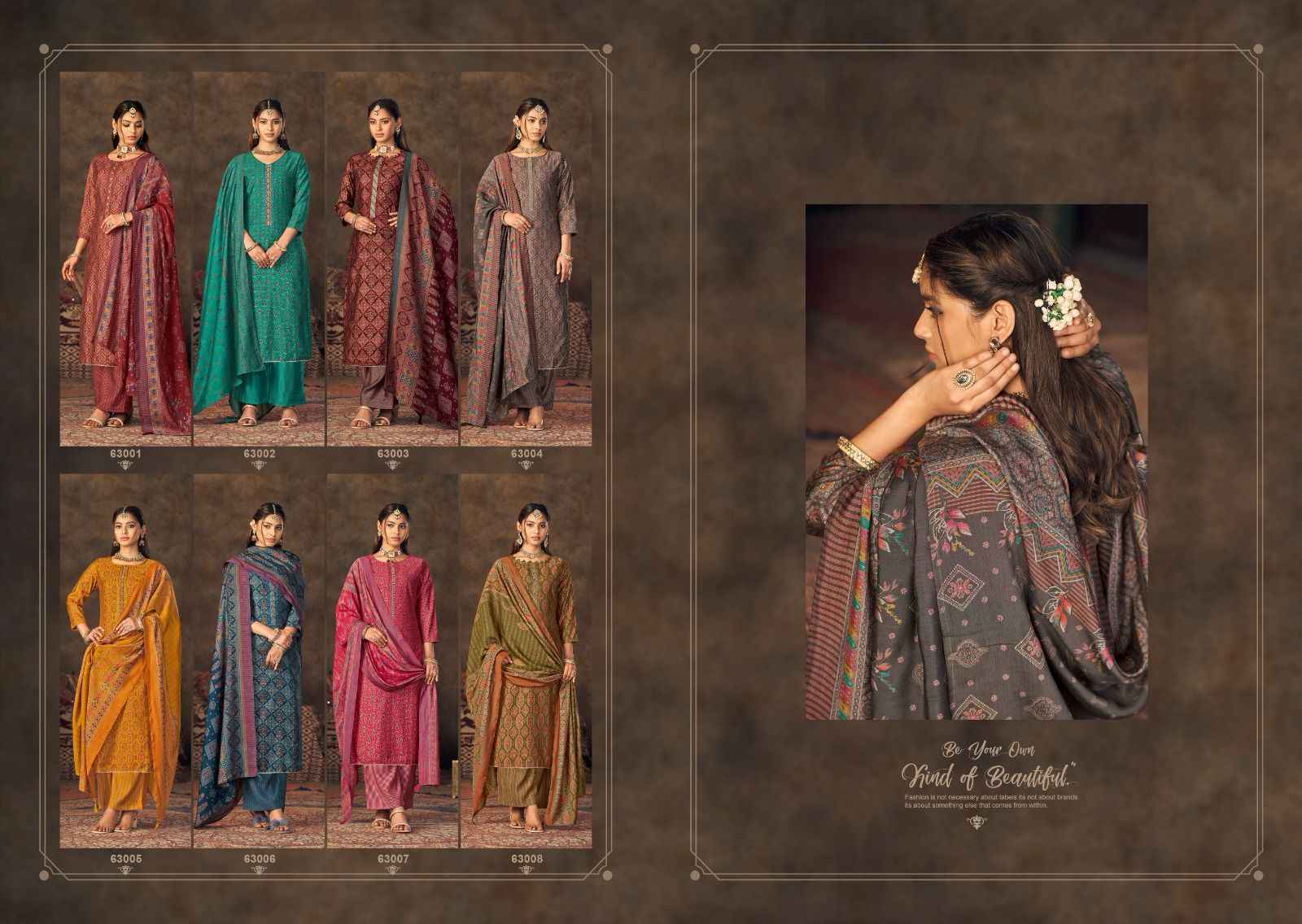 Nishant Fashion Siya Modal Silk Dress Material 8 Pc Catalog