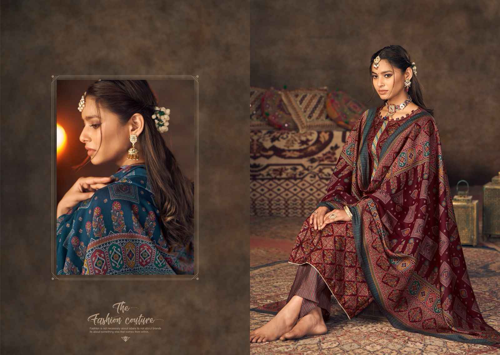 Nishant Fashion Siya Modal Silk Dress Material 8 Pc Catalog