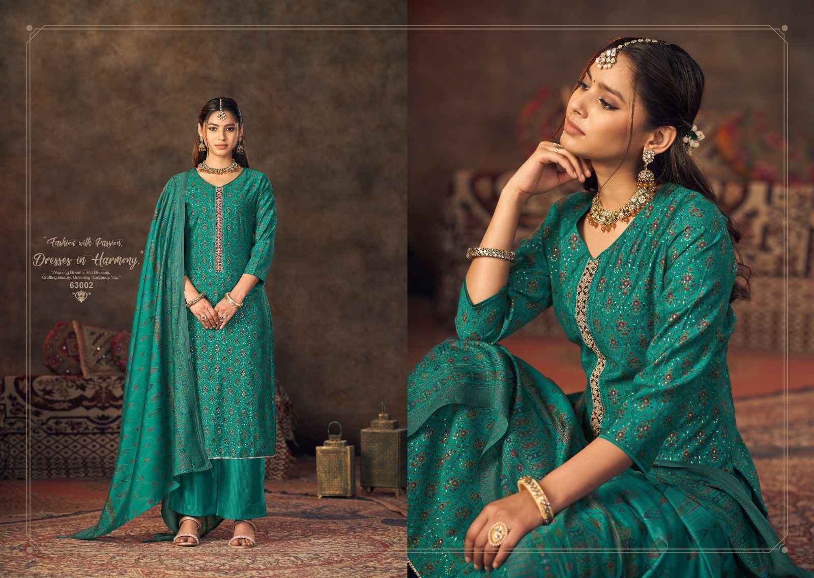 Nishant Fashion Siya Modal Silk Dress Material 8 Pc Catalog