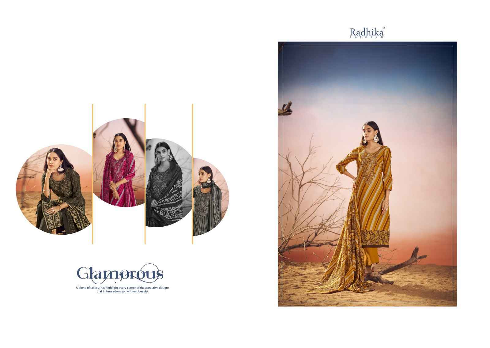 Radhika Azara Cinderella Vol-2 Cotton Dress Material 6 pcs Catalogue