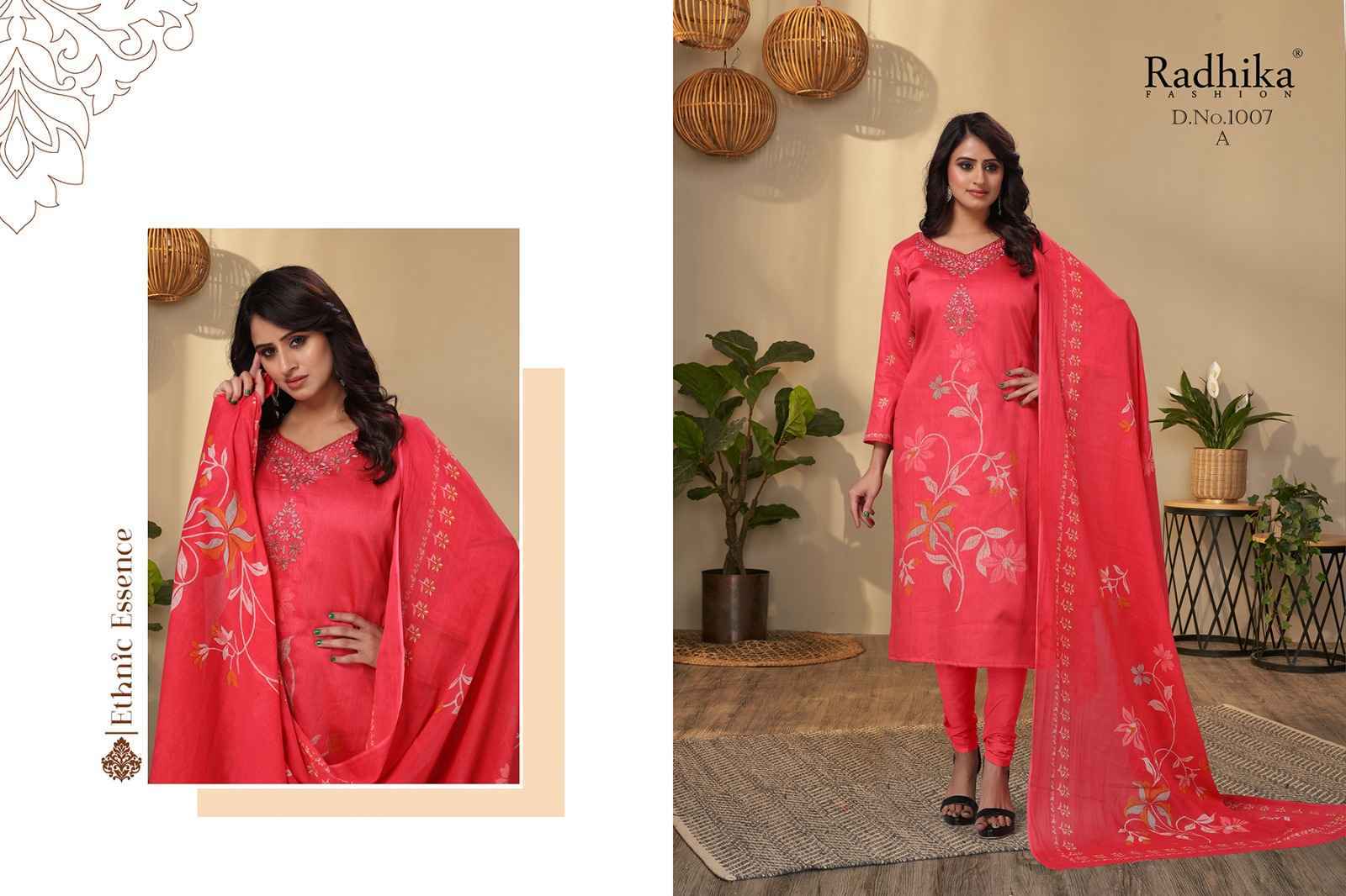 Radhika Azara Suhani Zam Cotton Dress Material 4 pcs Catalogue