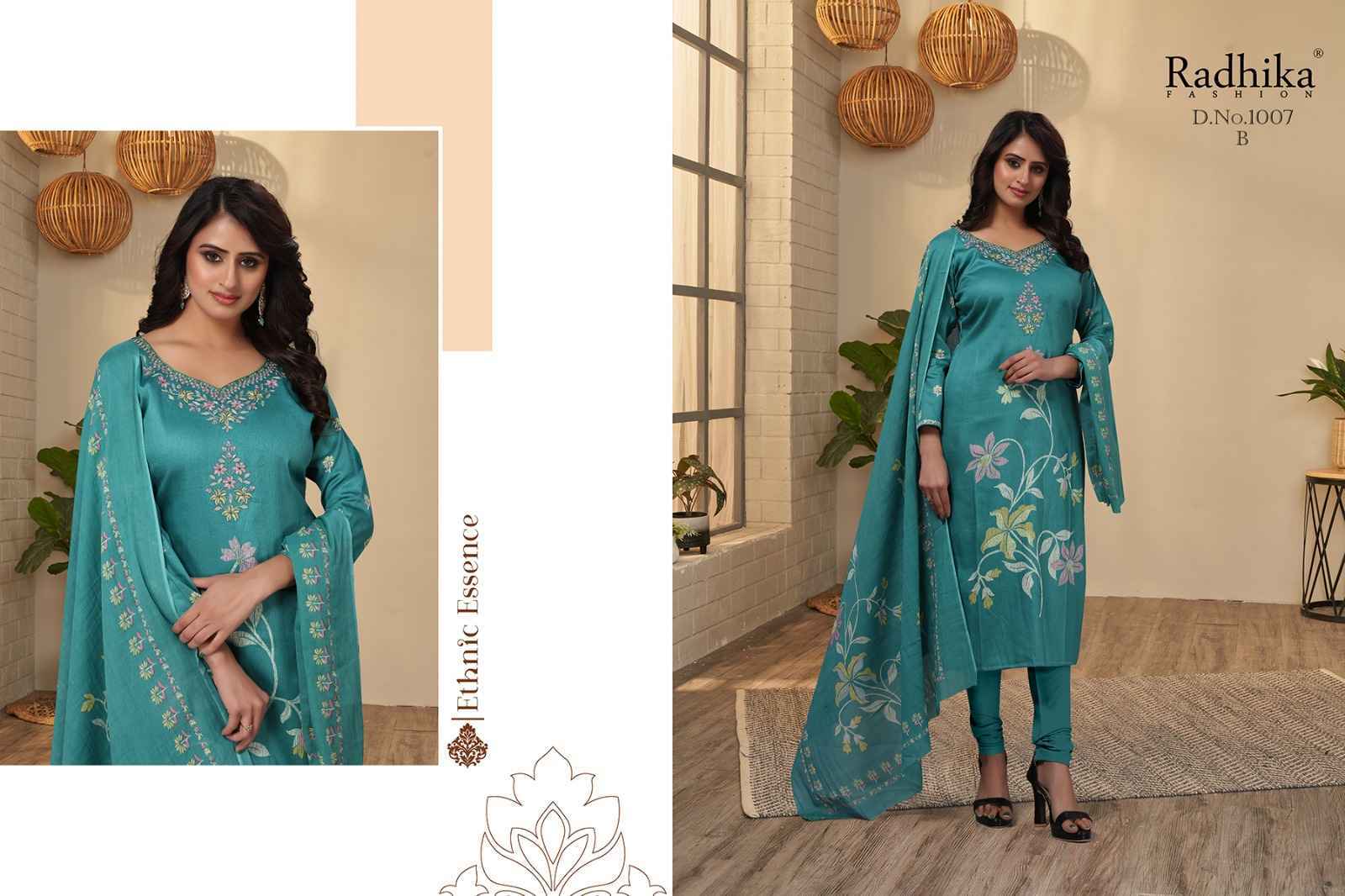 Radhika Azara Suhani Zam Cotton Dress Material 4 pcs Catalogue