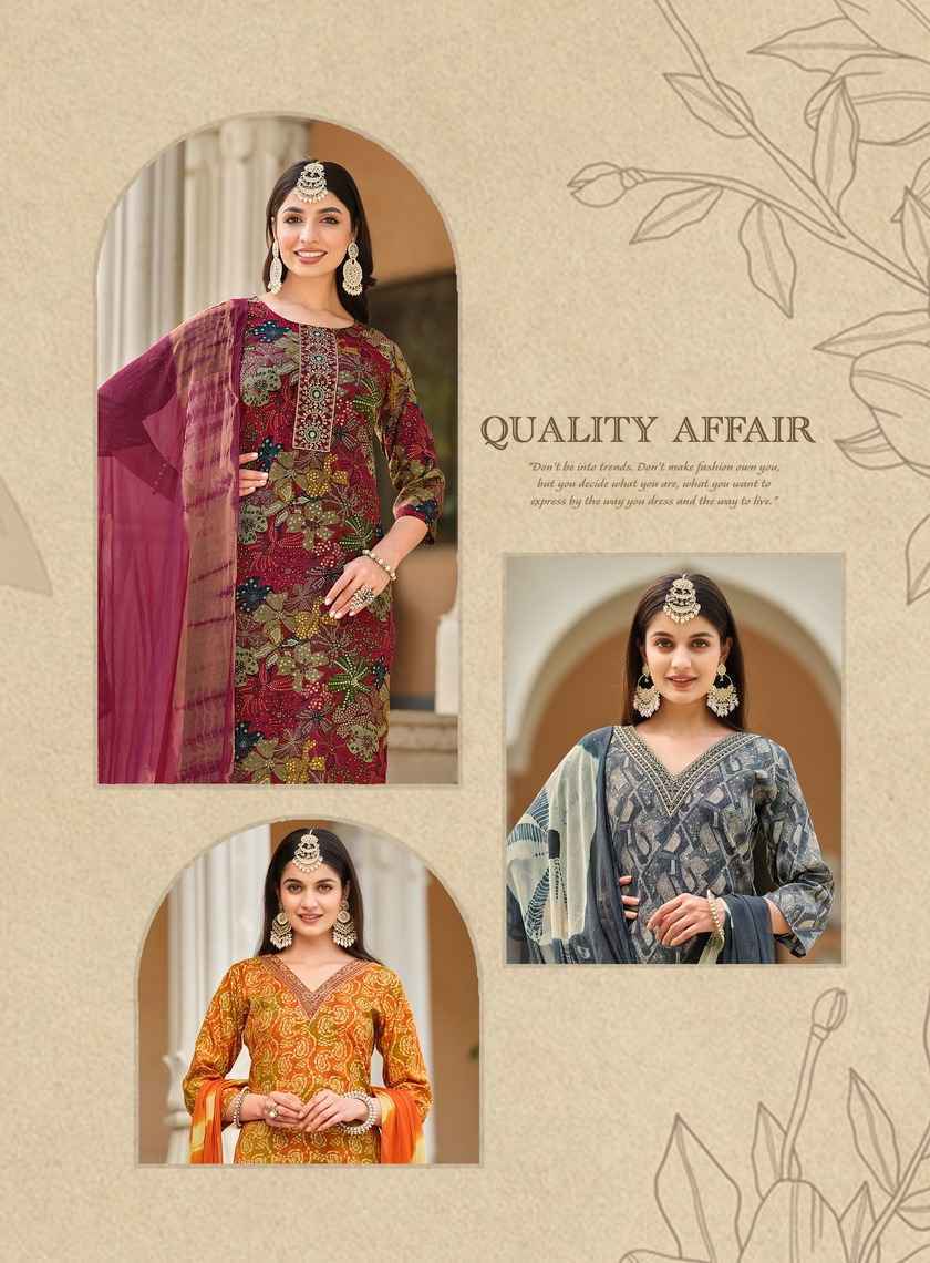 Radhika Lifestyle Seerat Vol-7 Rayon Readymade Suit 8 pc Cataloge