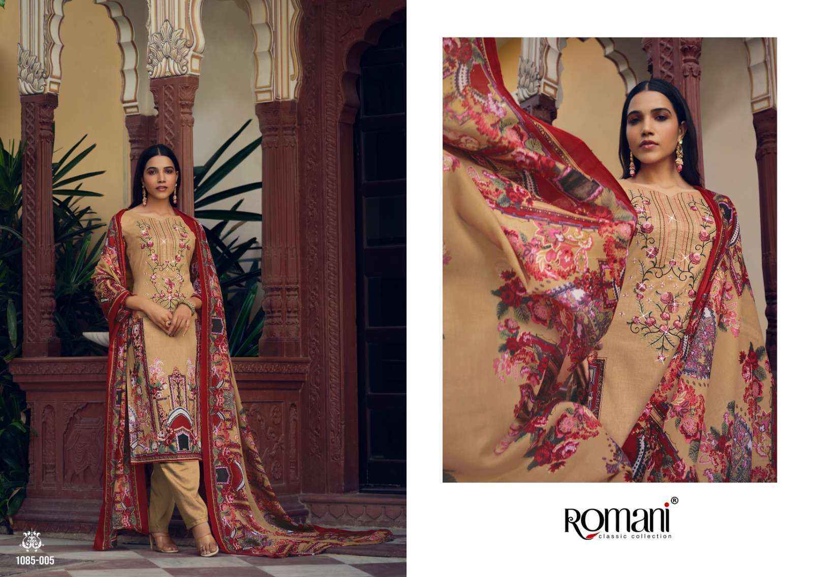 Romani Aarzu Vol 2 Cotton Dress Material 10 pcs Catalogue