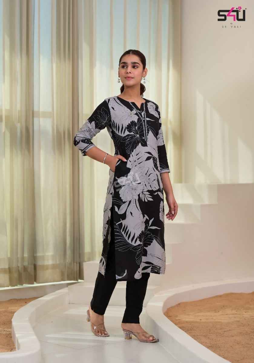 S4U Gold Vol 9 Rayon Kurti 6 pc Cataloge