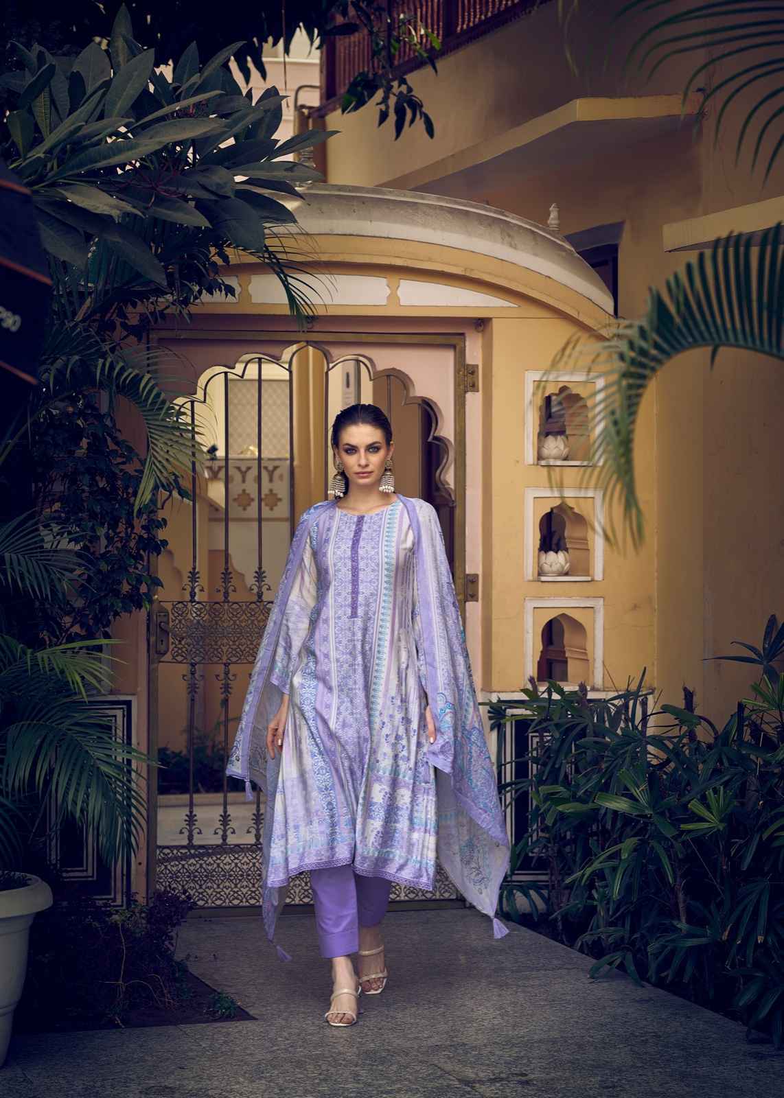 Sadhana Fashion Ryssa Pure Muslin Dress Material 8 Pc Catalog