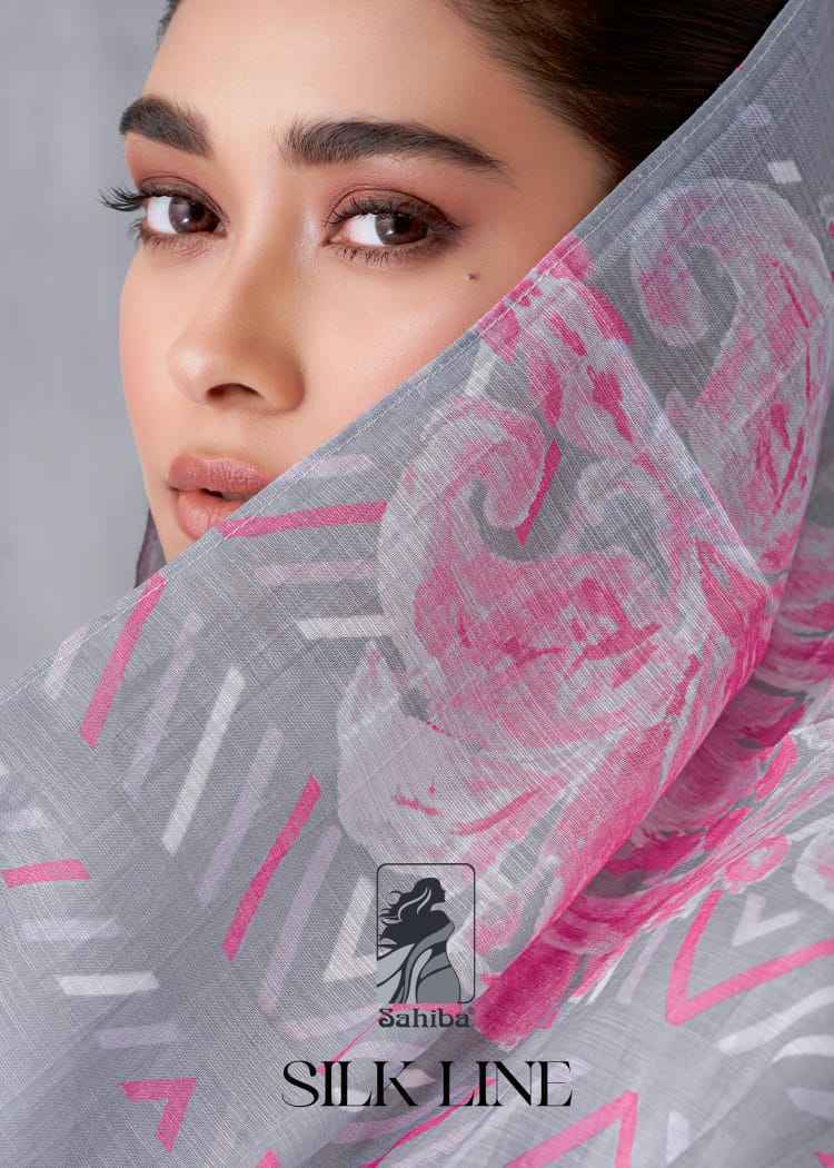 Sahiba Silk Line Moscow Cotton Dress Material 6 Pc Catalog