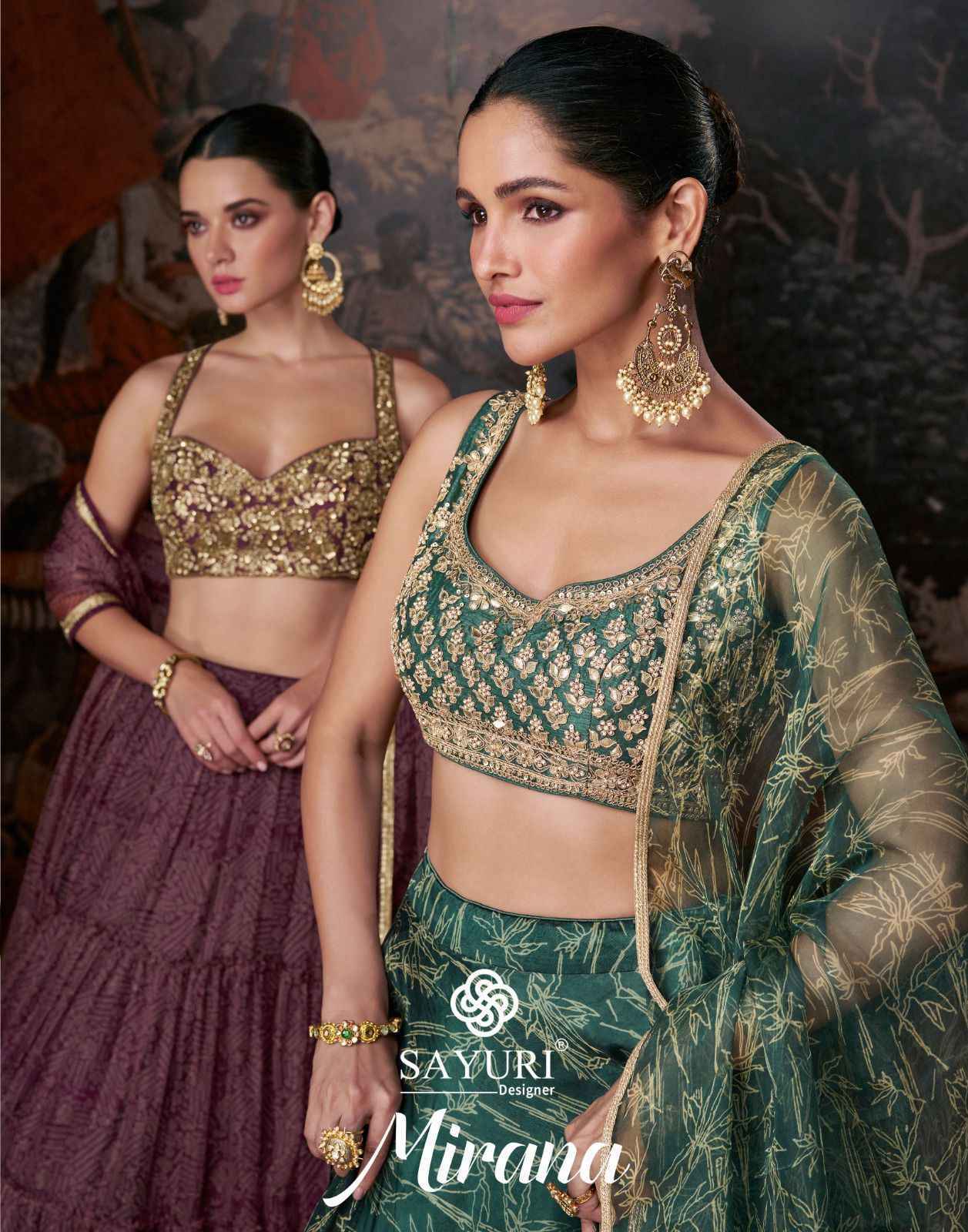 Sayuri Designer Mirana Readymade Lehenga choli 3 Pc Catalog