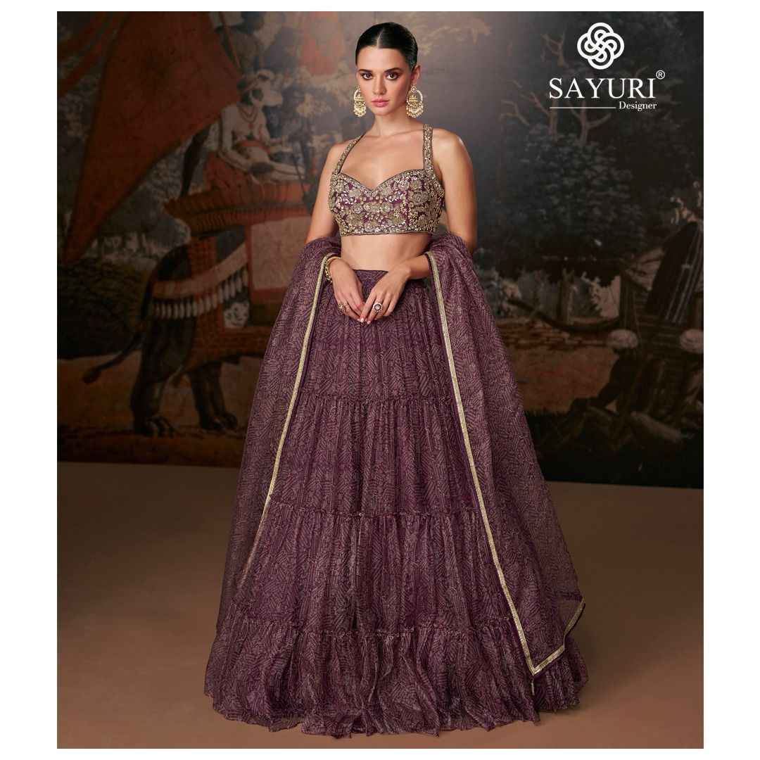 Sayuri Designer Mirana Readymade Lehenga choli 3 Pc Catalog