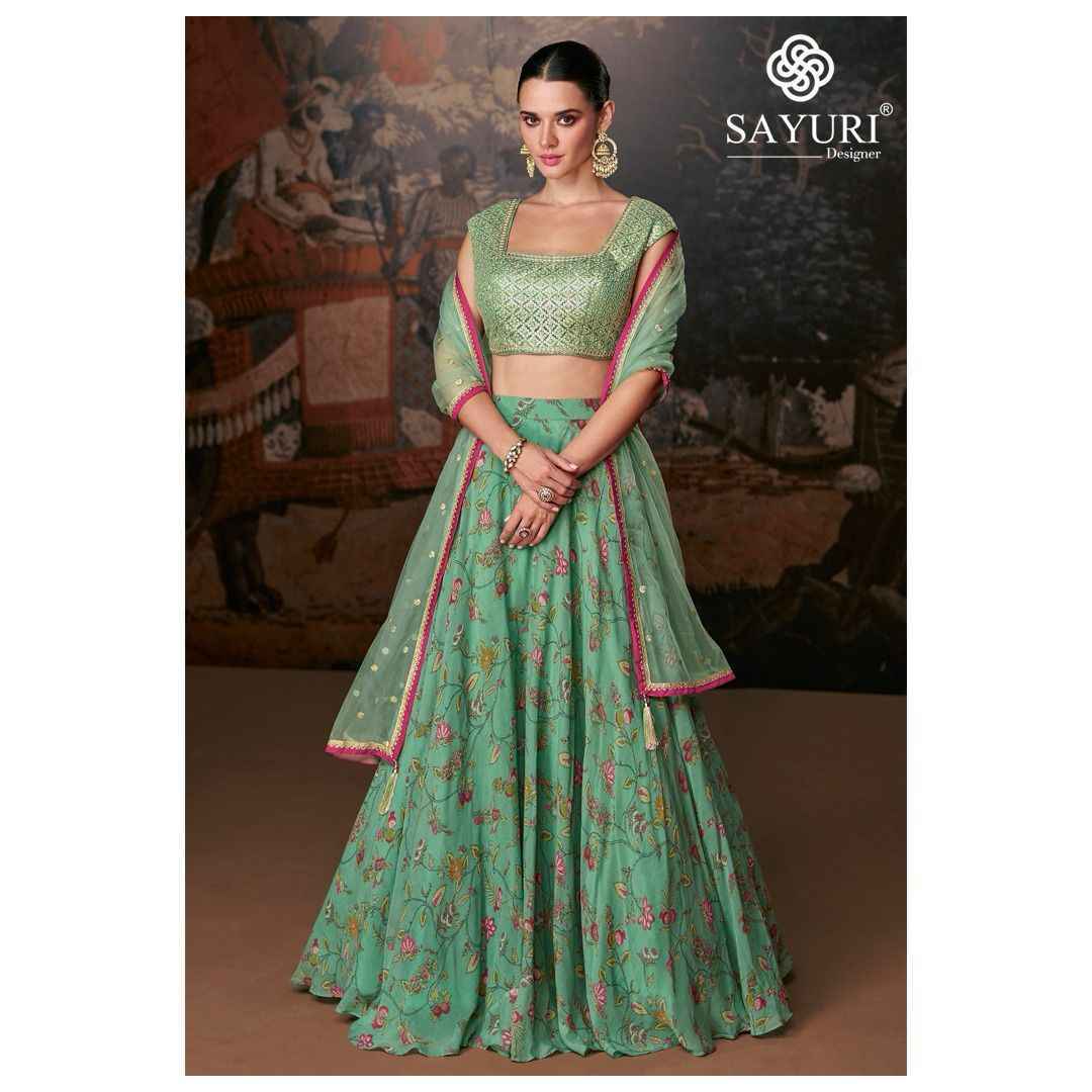 Sayuri Designer Mirana Readymade Lehenga choli 3 Pc Catalog