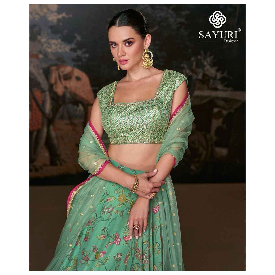 Sayuri Designer Mirana Readymade Lehenga choli 3 Pc Catalog