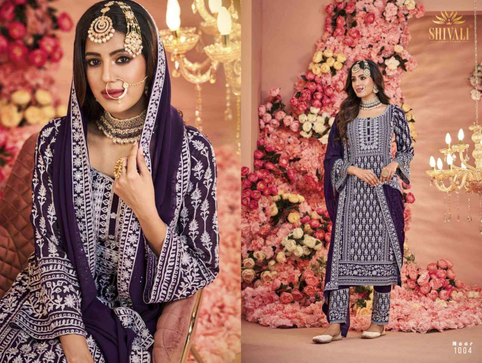 Shivali Noor Vol 4 Georgette Kurti Combo 6 pcs Catalogue