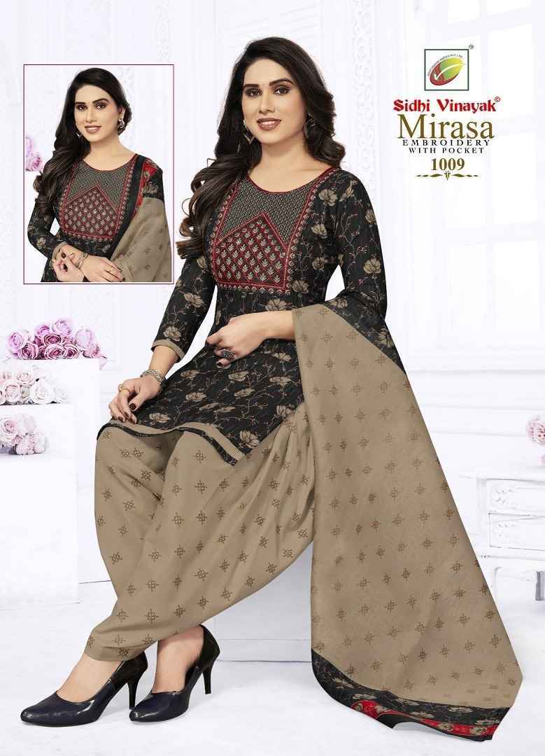 Sidhi Vinayak Mirasa Vol-1 Cotton Readymade With Lining Suit 12 pc Cataloge