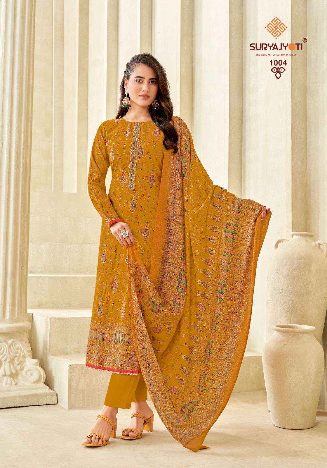 Suryajyoti Pushpa Vol 1 Modal Dress Material Wholesale Womens Fashion Store