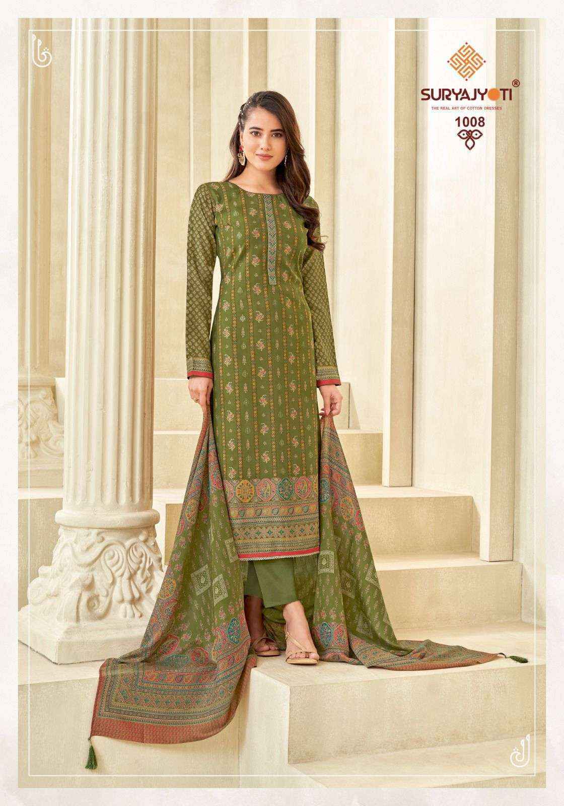 Suryajyoti Pushpa Vol 1 Modal Dress Material 8 pcs Catalogue