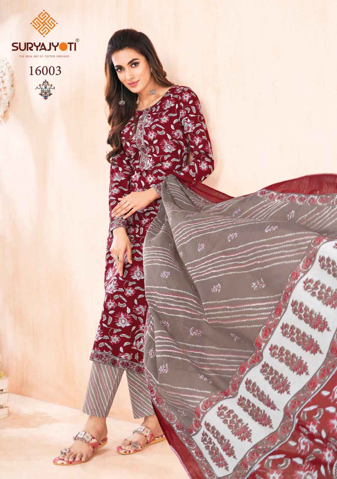 Suryajyoti Zion Cotton Vol 16 Readymade Cotton Dress 16 pcs Catalogue