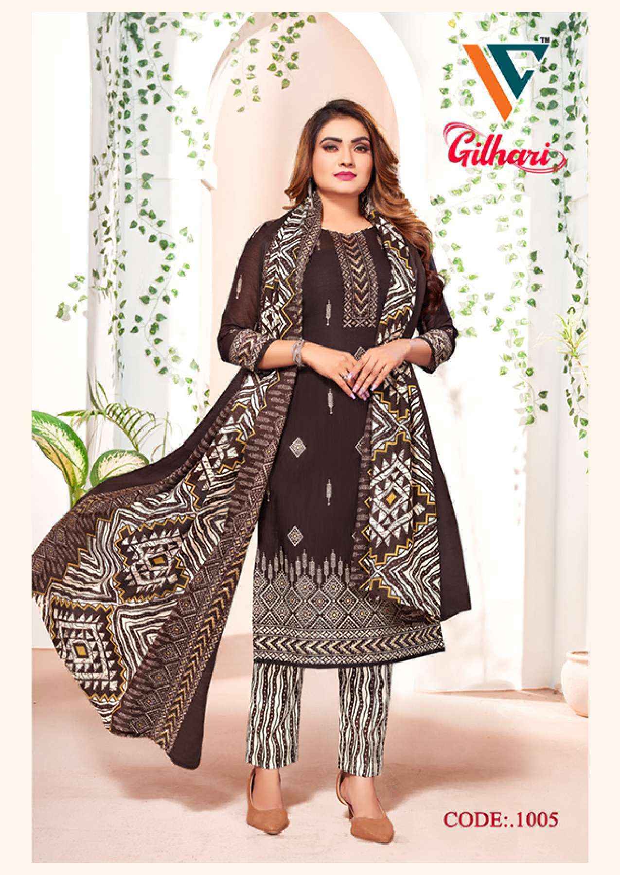 Vandana Creation Gilhari Vol 1 Modal Dress Material 8 pcs Catalogue