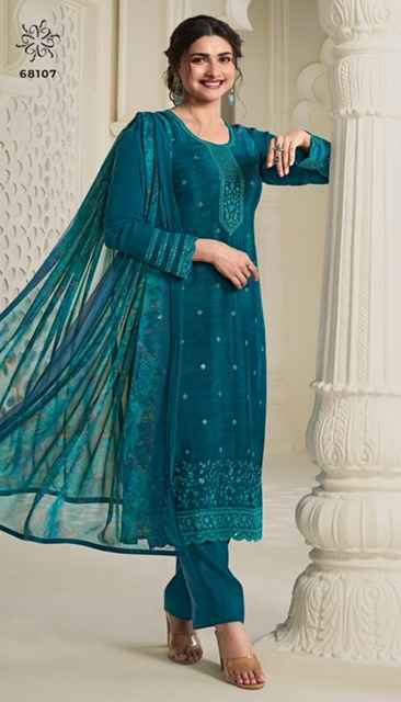 Vinay Silkina Royal Crepe-45 Royal Crepe Dress Material 8 pcs Catalogue