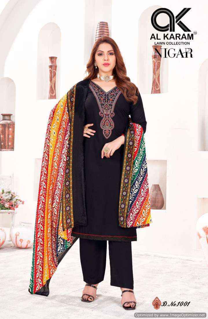Alkaram black dress best sale