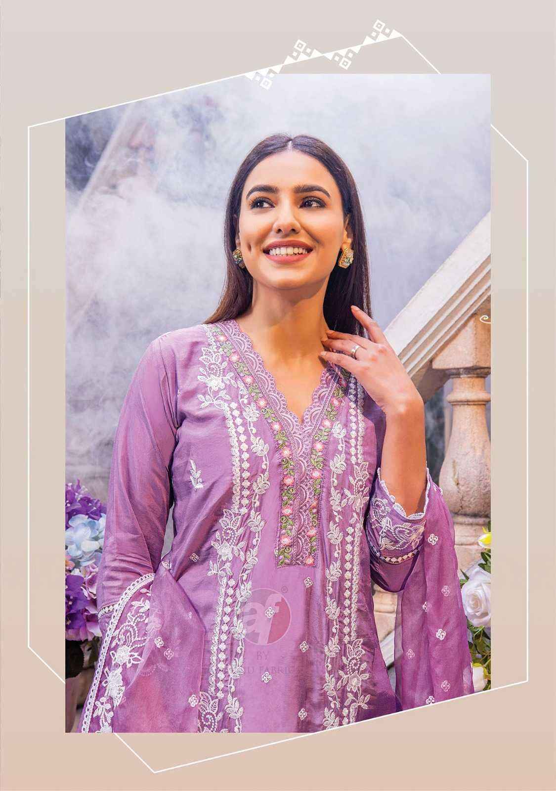 Anju Fabrics Sayara Muslin Kurti Combo 5 pcs Catalogue