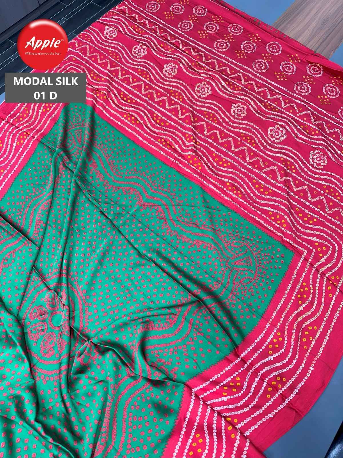 Apple Modal Silk Vol -01 Modal Silk Saree 5 Pc Catalog