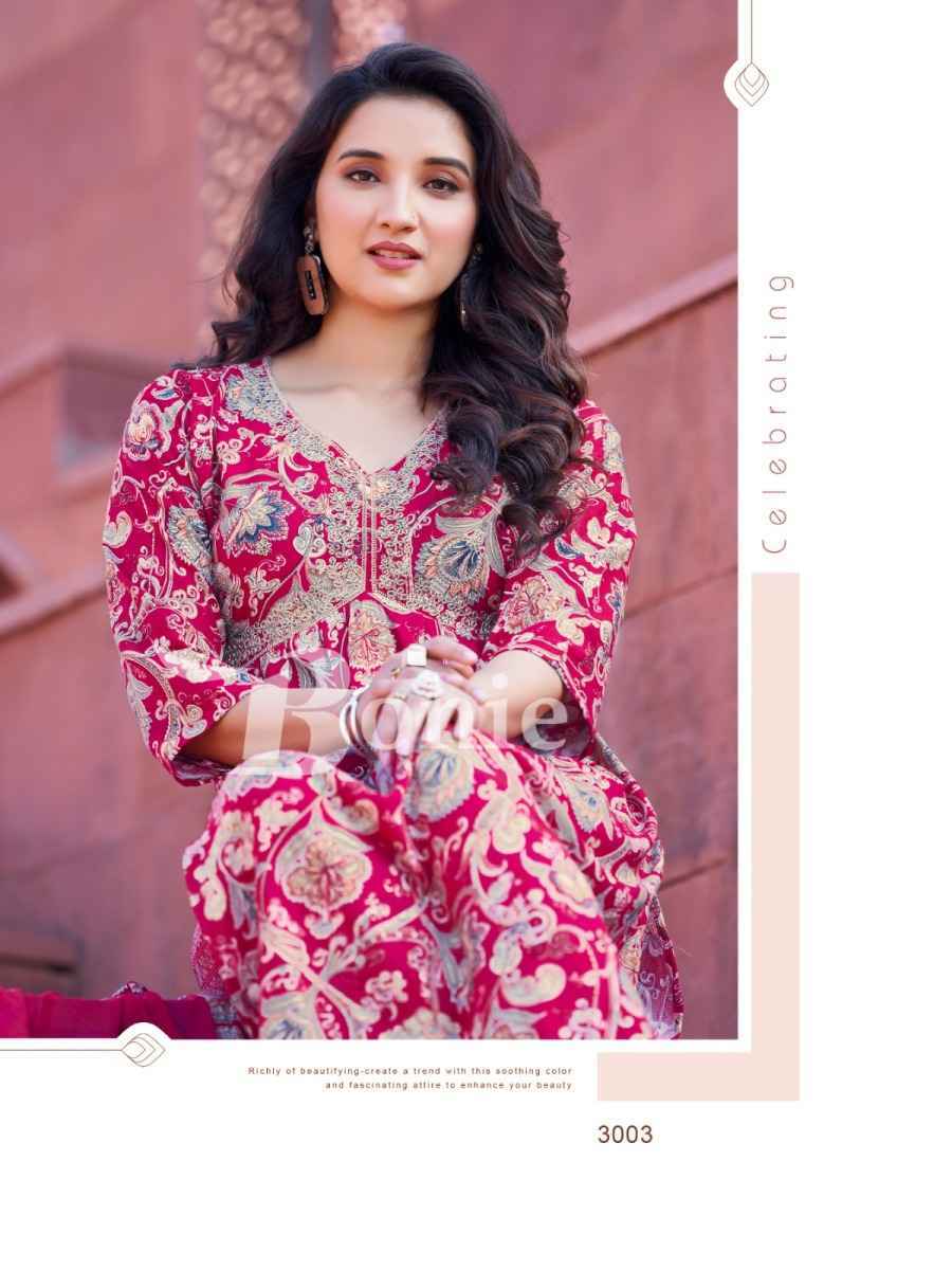 Bonie Gulzar Vol 3 Rayon Kurti Combo 8 pcs Catalogue