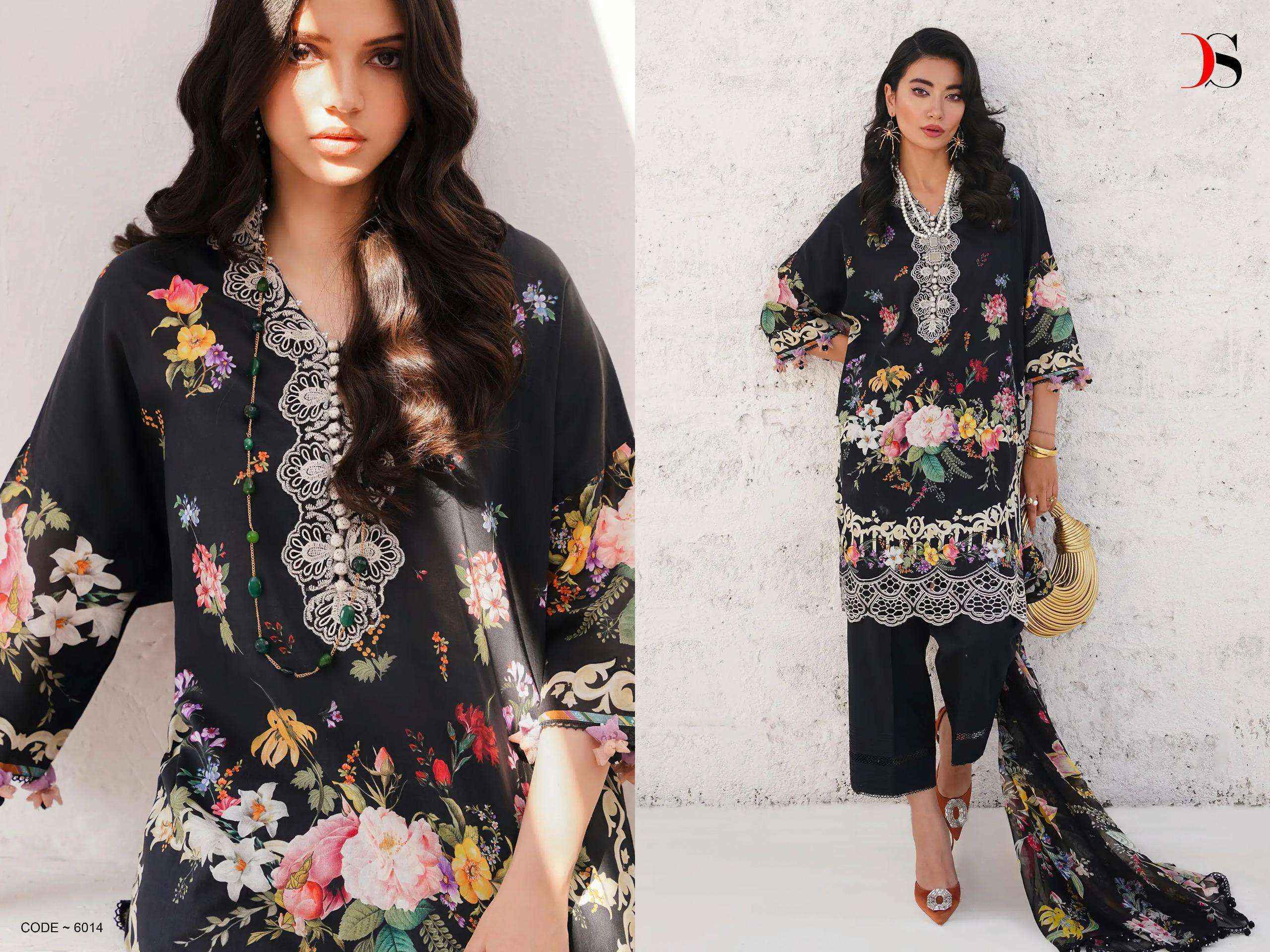Deepsy Sana Safinaz Muzlin 24 Cotton Dress Material 8 pcs Catalogue