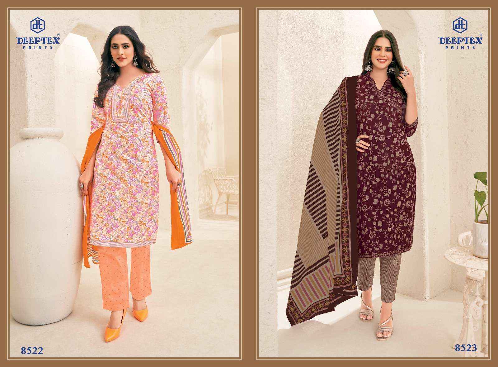 Deeptex Miss India Vol 85 Cotton Dress Material 26 pcs Catalogue