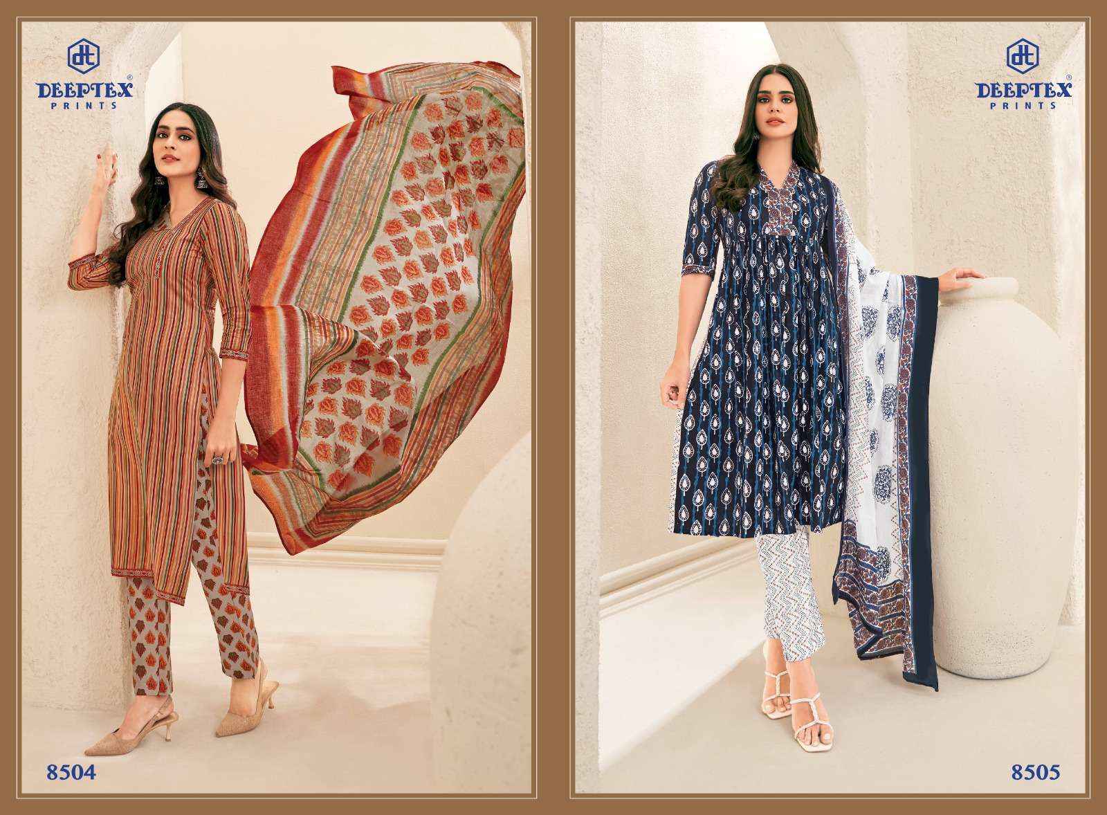 Deeptex Miss India Vol 85 Cotton Dress Material 26 pcs Catalogue