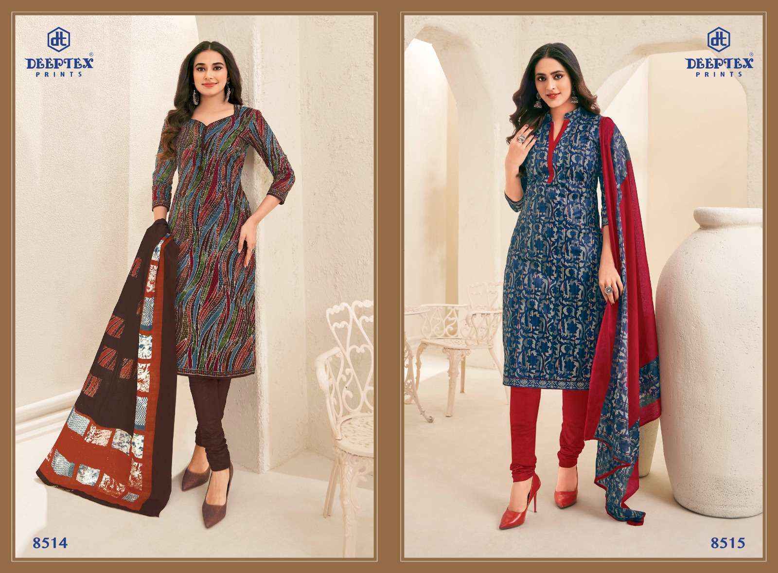 Deeptex Miss India Vol 85 Cotton Dress Material 26 pcs Catalogue