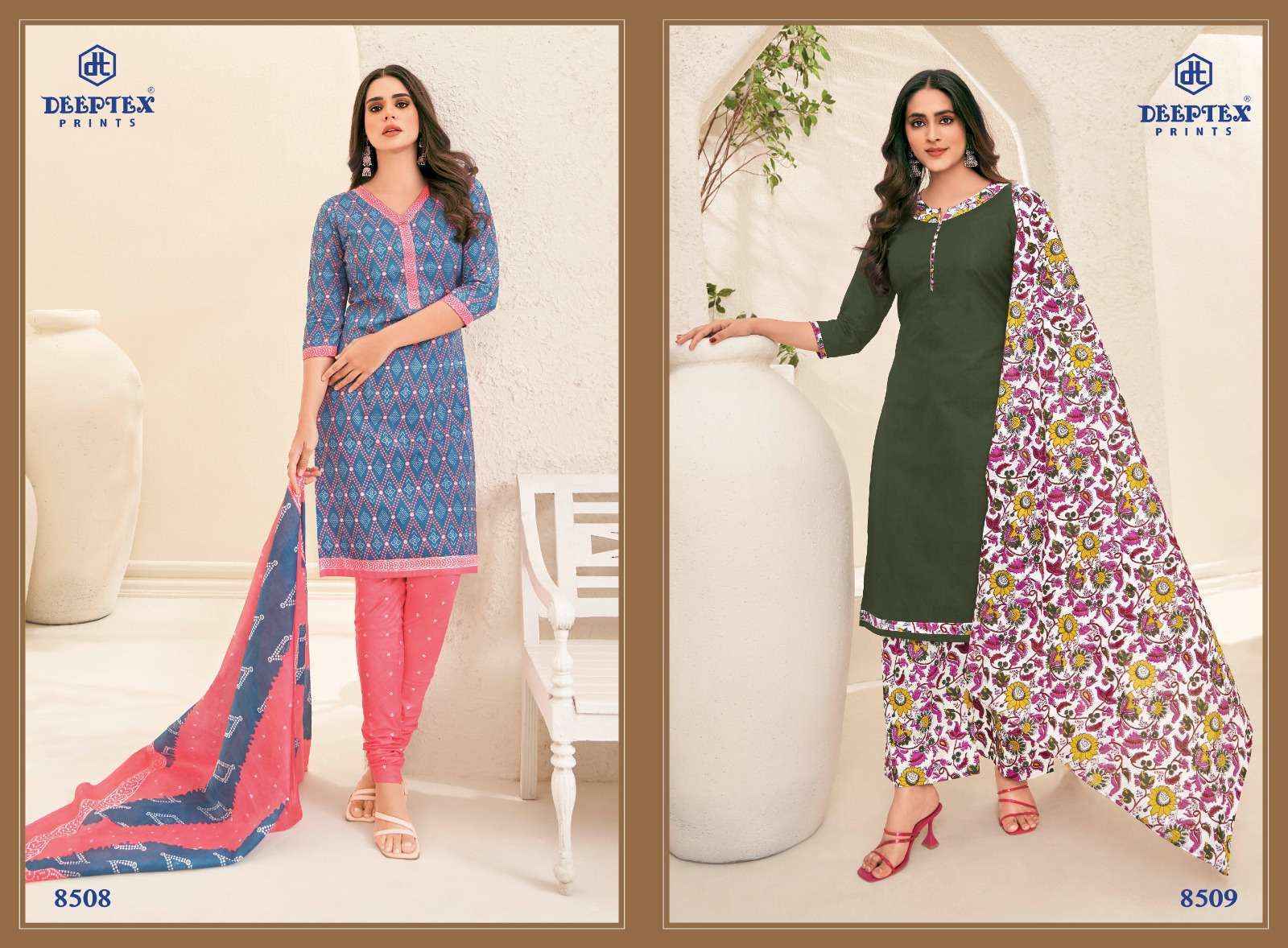 Deeptex Miss India Vol 85 Cotton Dress Material 26 pcs Catalogue