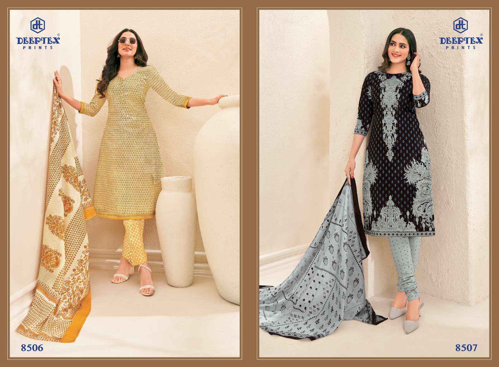 Deeptex Miss India Vol 85 Cotton Dress Material 26 pcs Catalogue