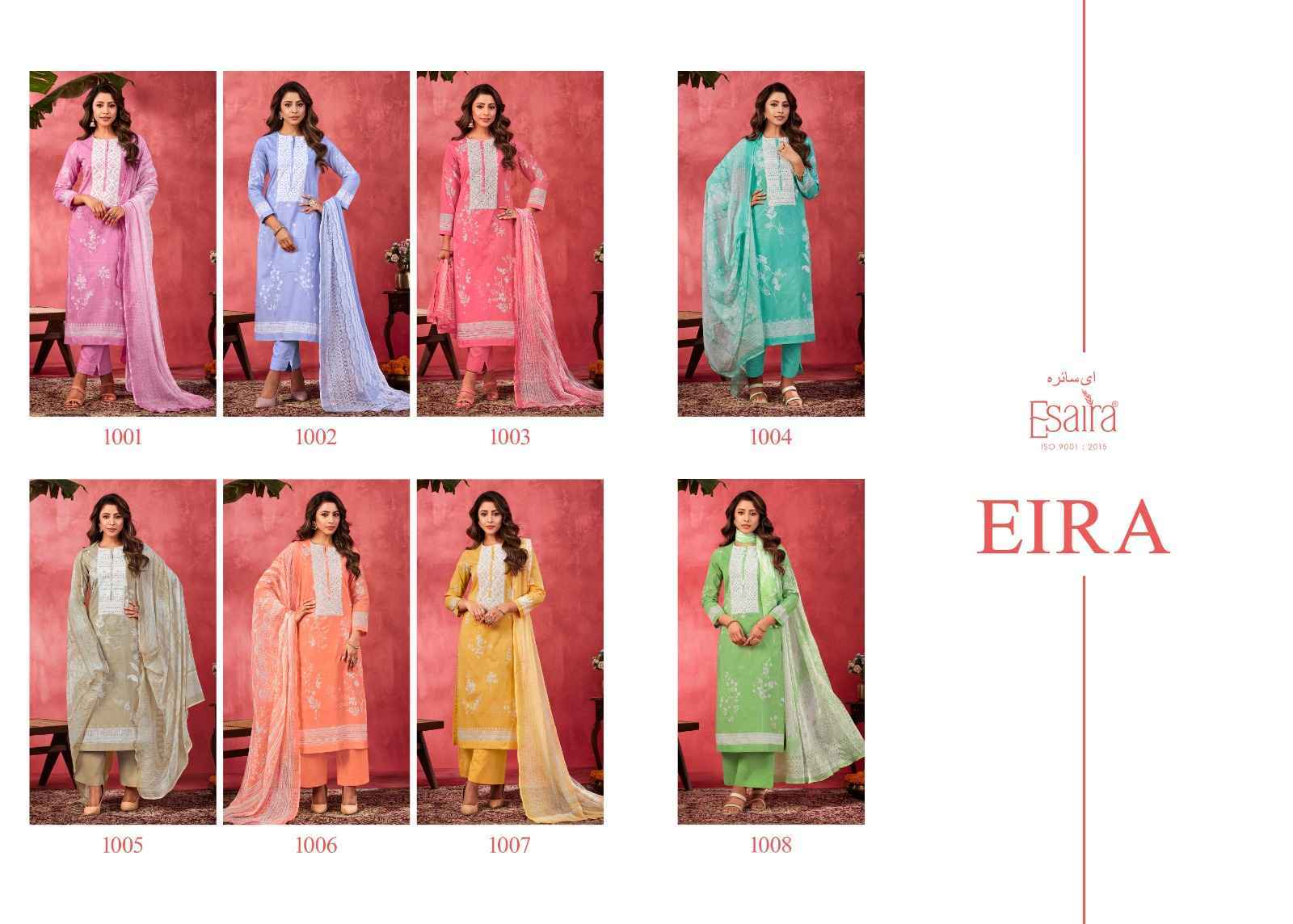 Esaira Eira Cotton Dress Material 8 Pc Catalog