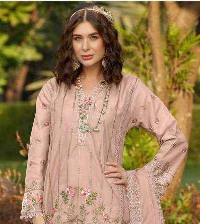 Fepic Rosemeen C 1754 Organza Dress Material 3 pcs Catalogue
