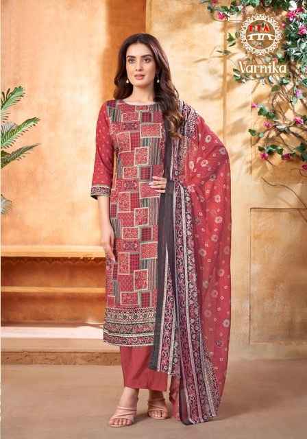 Harshit Fashion Varnika Cotton Dress Material 6 pcs Catalogue