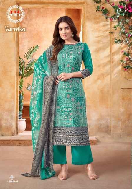 Harshit Fashion Varnika Cotton Dress Material 6 pcs Catalogue