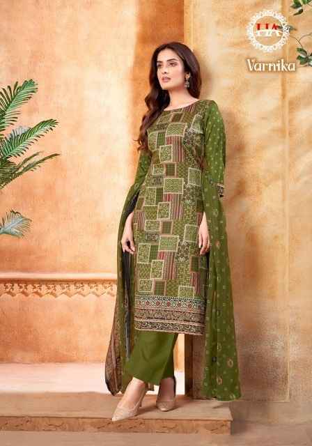 Harshit Fashion Varnika Cotton Dress Material 6 pcs Catalogue