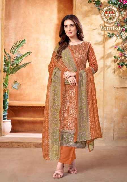 Harshit Fashion Varnika Cotton Dress Material 6 pcs Catalogue