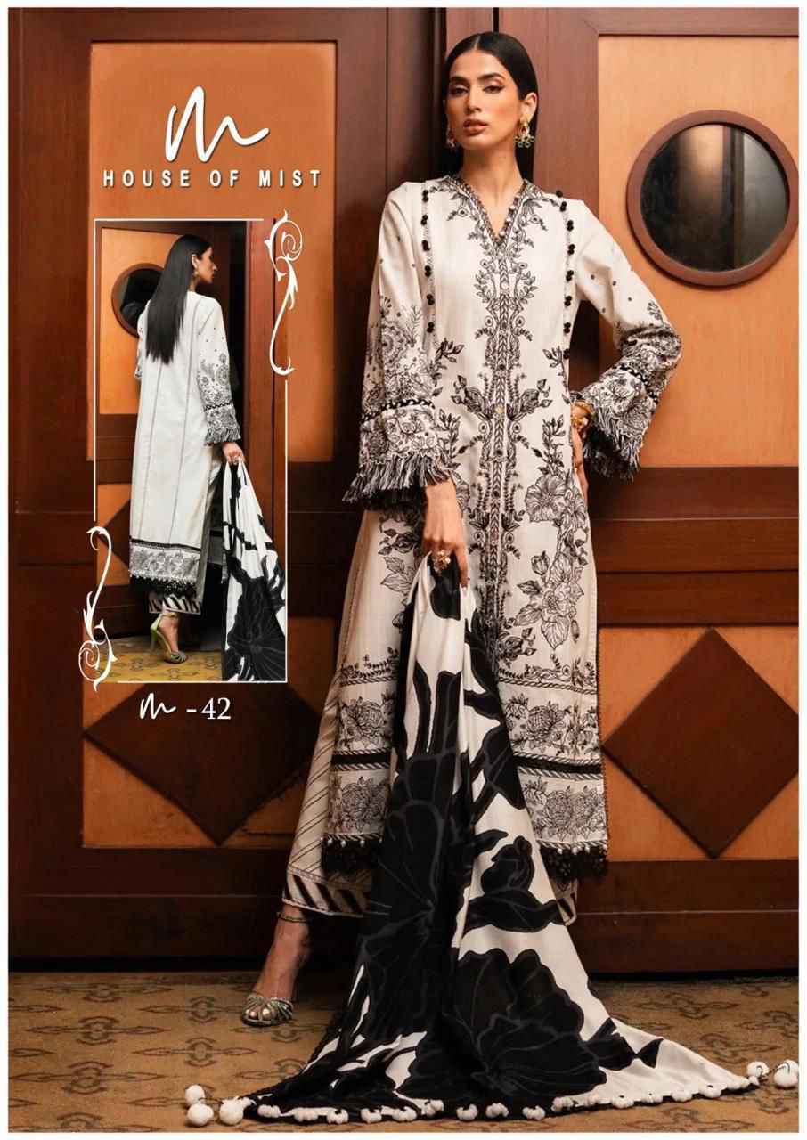 House Of Mist Ghazal Cotton Collection Vol-5 Cotton Dress Material 6 pcs Catalogue