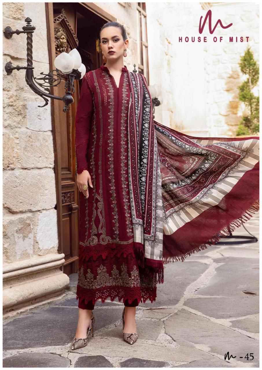 House Of Mist Ghazal Cotton Collection Vol-5 Cotton Dress Material 6 pcs Catalogue