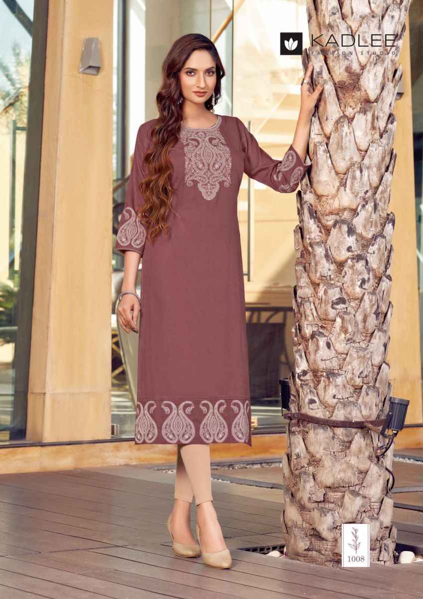 Kadlee Mastani Rayon Kurti 4 pcs Catalogue