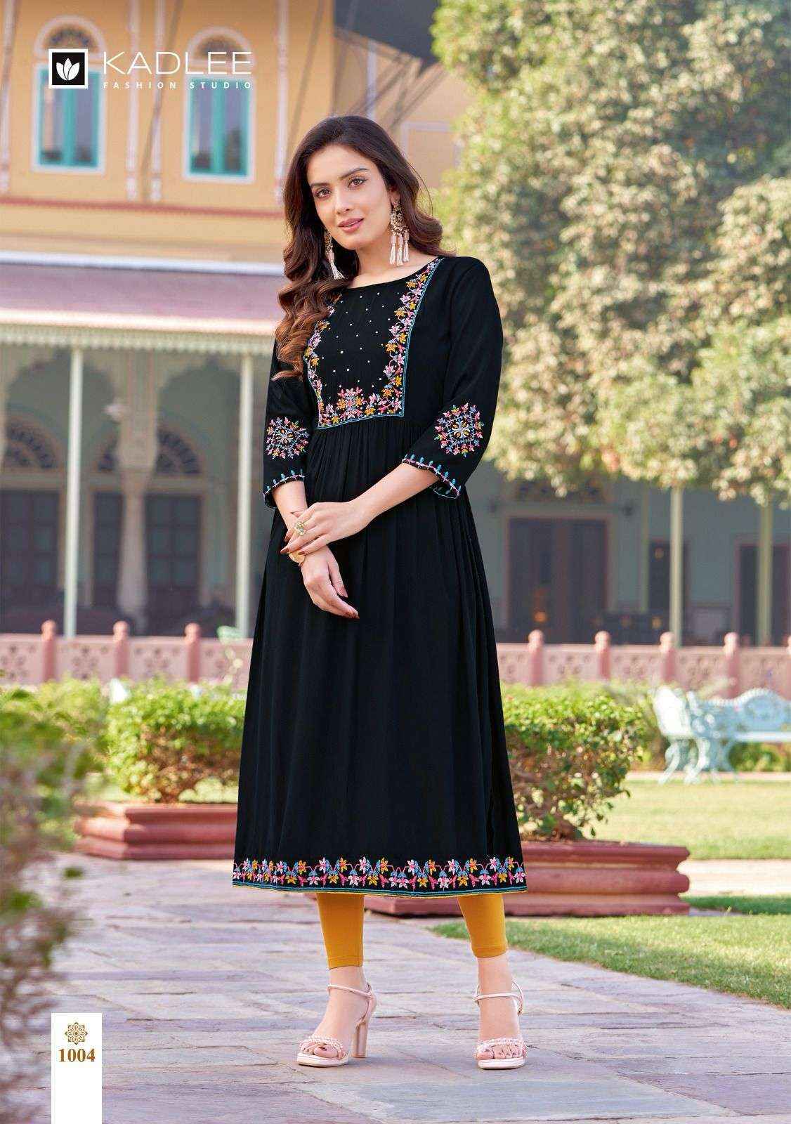 Kadlee Raaga Rayon Kurti Best Kurtis Supplier Online