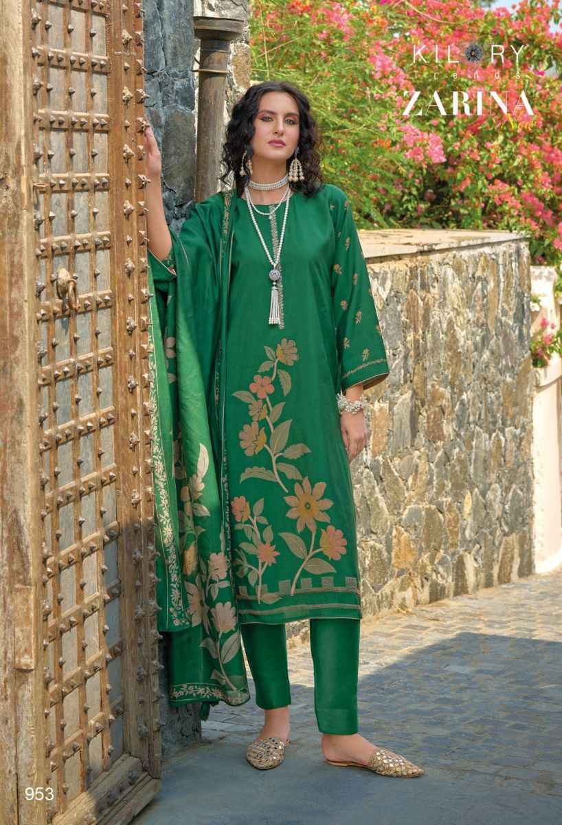 Kilory Trendz Zarina New Viscose Dress Material 8 pcs Catalogue