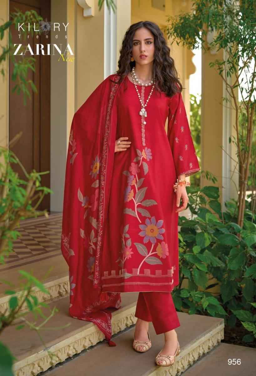 Kilory Trendz Zarina New Viscose Dress Material 8 pcs Catalogue