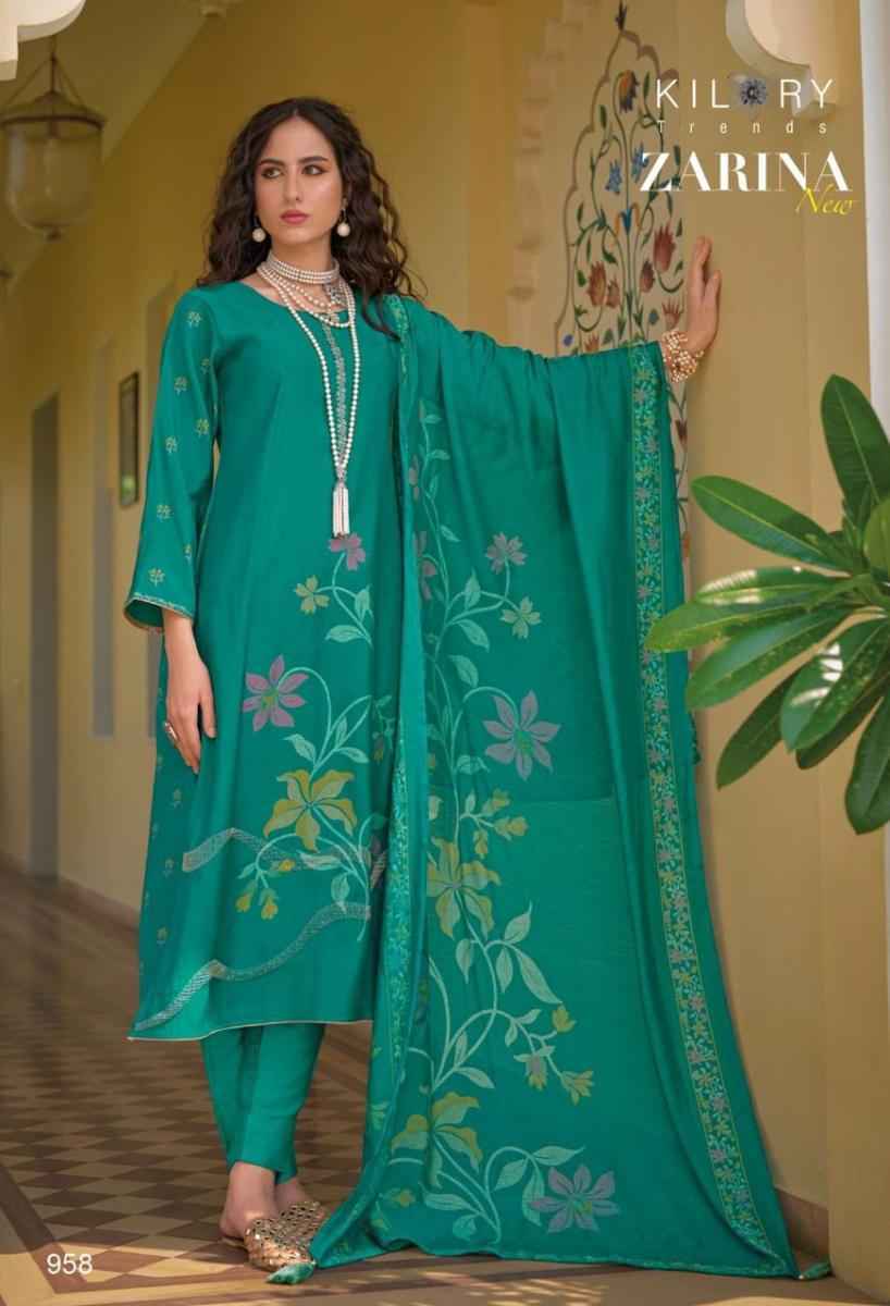 Kilory Trendz Zarina New Viscose Dress Material 8 pcs Catalogue