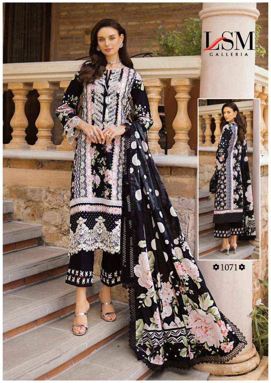 LSM Galleria Parian Dream Vol 8 Lawn Dress Material 6 pcs Catalogue