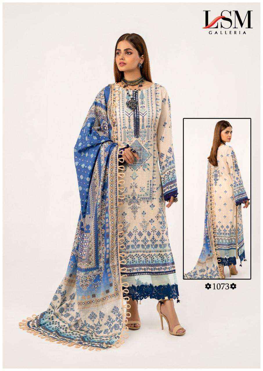 LSM Galleria Parian Dream Vol 8 Lawn Dress Material 6 pcs Catalogue